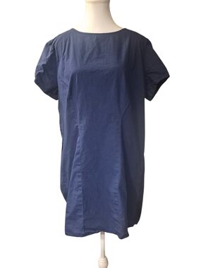 Vineyard Vines Navy Blue Short Sleeve Mini Dress
